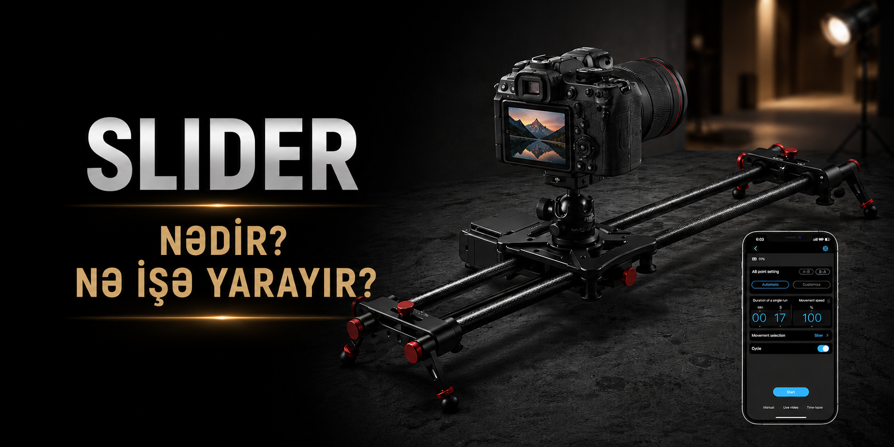 🎬 Məhsul çəkilişlərinin kralı