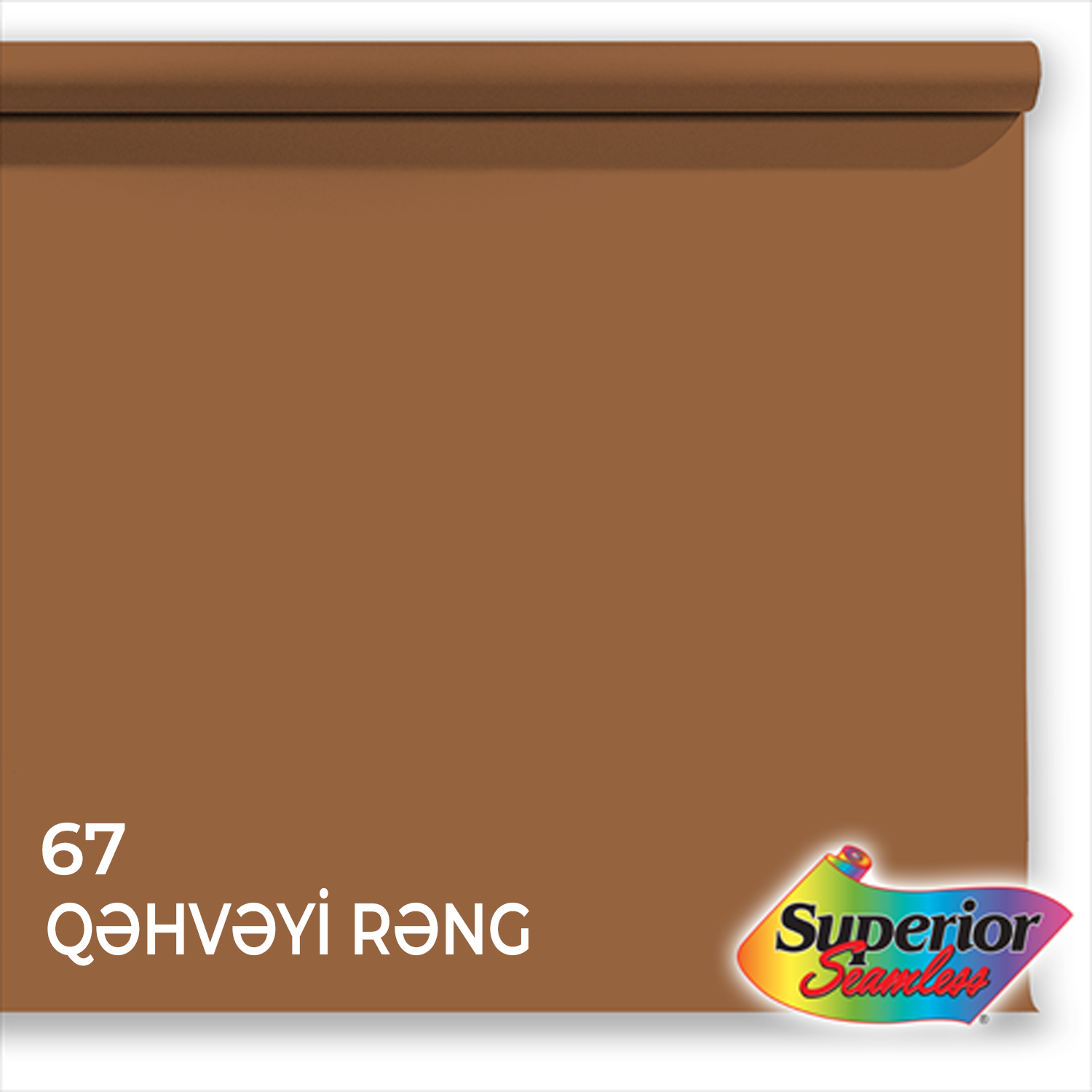Yiscaxia Qəhvəyi Kağız Fon 1.35x10 metr