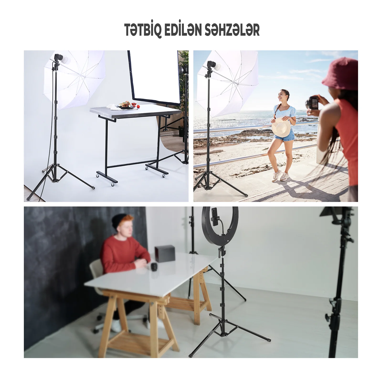 NEEWER ST180R 180sm Portativ İşıq Stendi