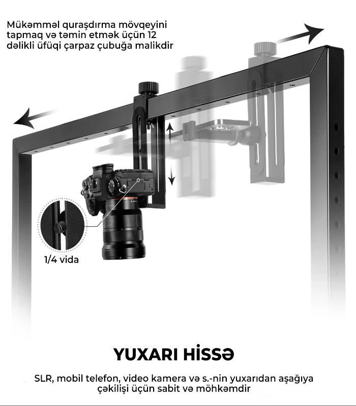 NEEWER ST100 Yerüstü Kamera Dayaq Qurğusu