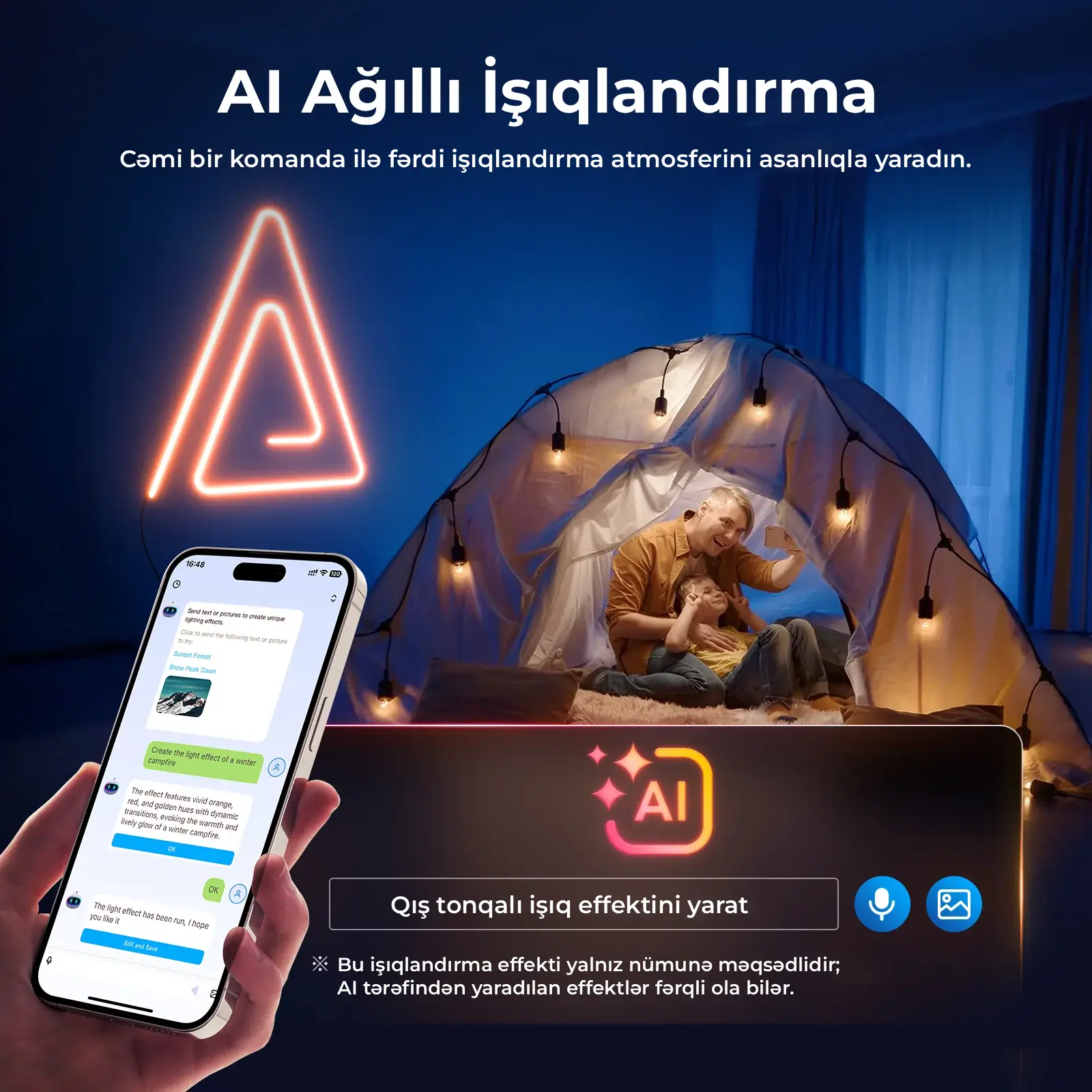 NEEWER NS02 RGB LED İşıq zolağı (yan işıqlandırmalı)