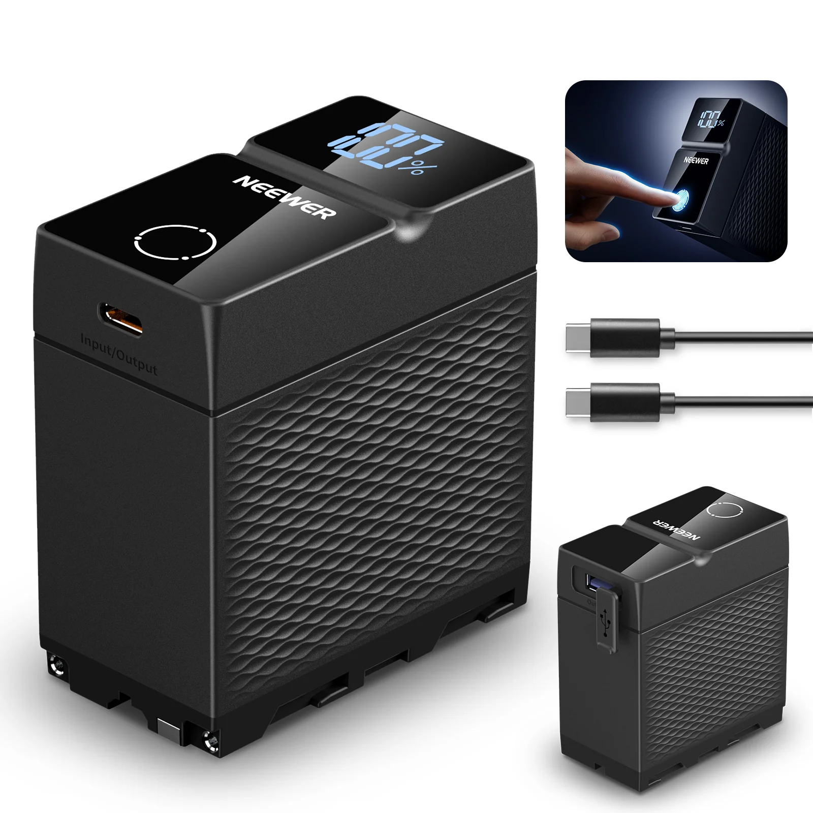 NEEWER NW-F970U 10500mAh Batareya (Sensor Ekranlı)
