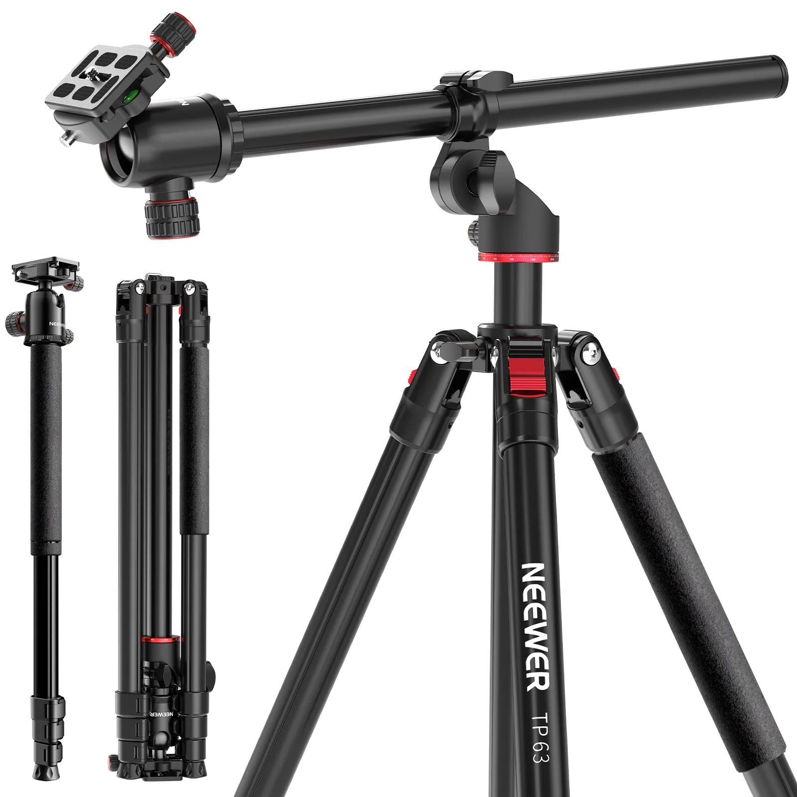 NEEWER TP63 Üfüqi Tripod Monopod