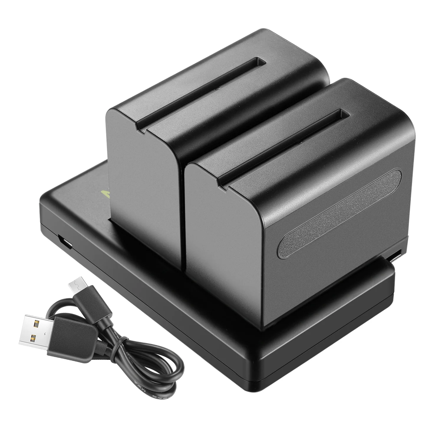 NEEWER NP-F970 6600mAh Adapter ilə Batareya 2 ədəd