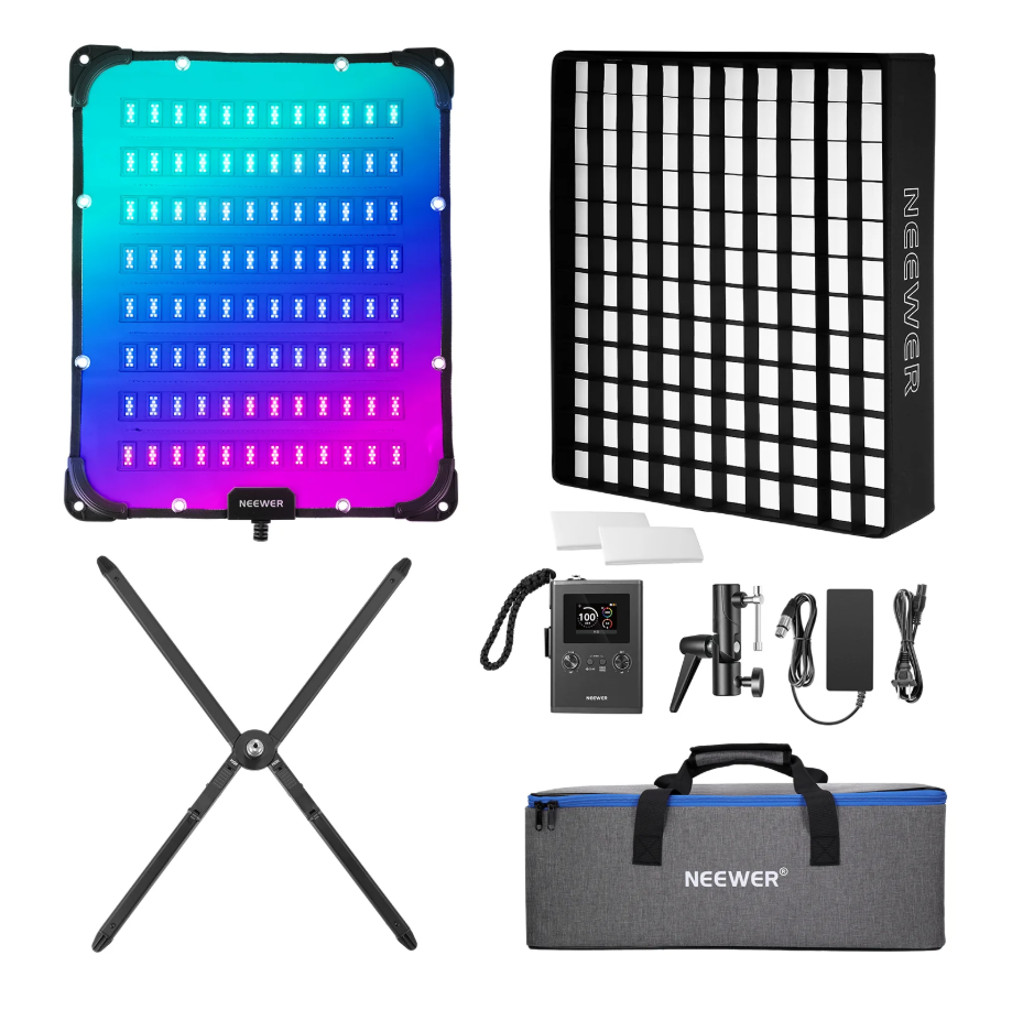 Neewer FL100C 115W DMX Idarəetməli Rgb Video İşıq Dəsti