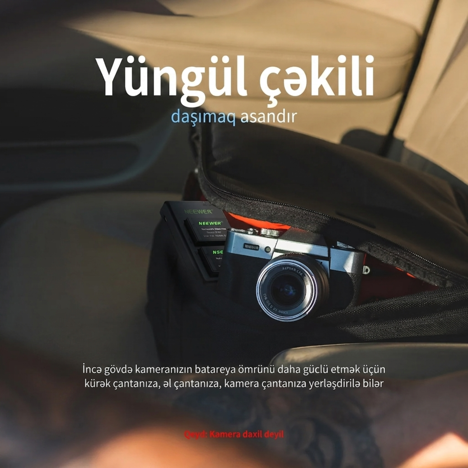 Neewer ST49 DJI üçün Sling Tutacaq