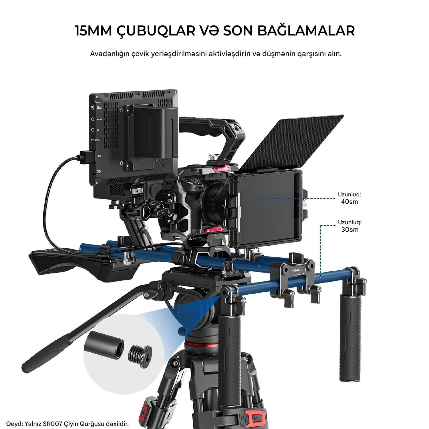 NEEWER SR007 Universal Çiyin Qurğu Dəsti
